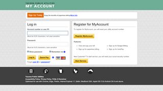 
                            1. Log in to your account > TPU MyAccount