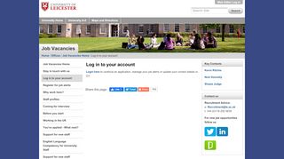 
                            1. Log in to your account — University of Leicester