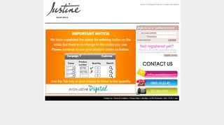 
                            12. Log in to your Avon Space - Justine