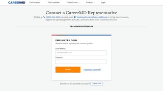 
                            8. Log in to your CareerMD Account