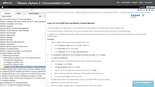 
                            2. Log in to Your ESXi Host and Deploy a Virtual Machine