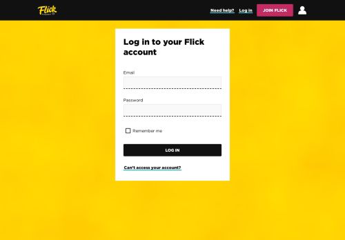 
                            6. Log in to your Flick account - Flick Electric Co.