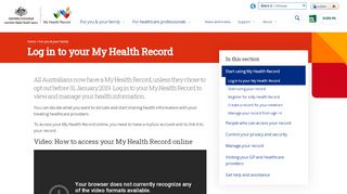 
                            13. Log in to your My Health Record