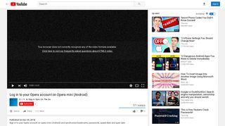 
                            10. Log in to your Opera account on Opera mini (Android) - YouTube