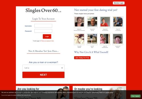 
                            1. Log In To Your Over 60 Dating Account - Singles Over 60 Dating