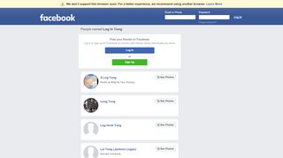 
                            1. Log In Tong Profiles | Facebook