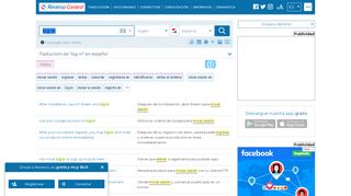 
                            6. log in - Traducción al español - ejemplos inglés | Reverso Context