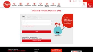 
                            1. LOG IN - Tunetalk