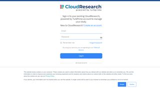 
                            9. Log In | TurkPrime | Online Research Leading to Quality Data