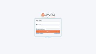 
                            8. Log In - U-WFM