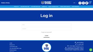 
                            9. Log in - UAR Rugby Store