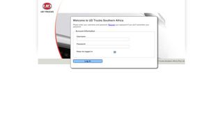 
                            5. Log In - UD Trucks