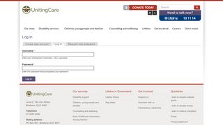 
                            12. Log in | UnitingCare Community - UCC