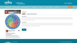 
                            12. Log in | Unity of Portland