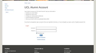 
                            3. Log in - University College London