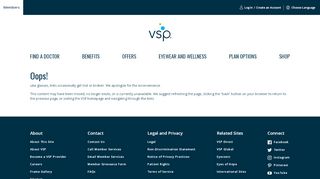 
                            1. Log In Unsuccessful - VSP.com