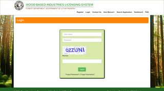 
                            4. Log in - UP, Forest Department