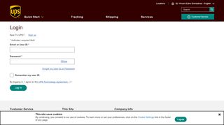 
                            9. Log in | UPS - St. Vincent & the Grenadines - UPS.com