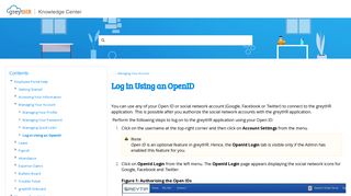 
                            8. Log in Using an OpenID - GreytHR Employee Portal - Greytip ...