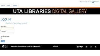 
                            7. Log In · UTA Libraries