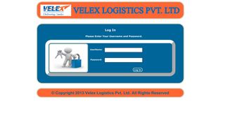 
                            1. Log In - Velex