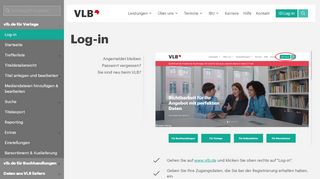 
                            1. Log-in · vlb.de