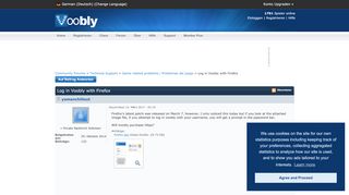 
                            3. Log in Voobly with Firefox