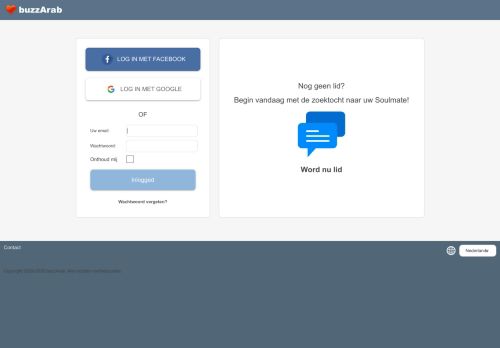 
                            6. Log in voor Leden - buzzArab