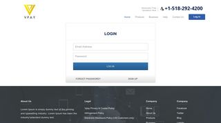 
                            4. Log in - Vpay