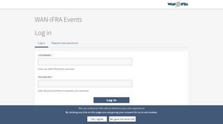 
                            1. Log in | WAN-IFRA Events