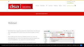 
                            4. Log in webmail - Dyrup-Sanderum Antenneforening