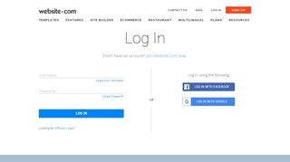
                            4. Log in — Website.com