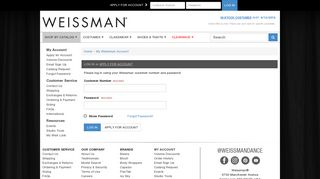 
                            12. Log In | Weissman®