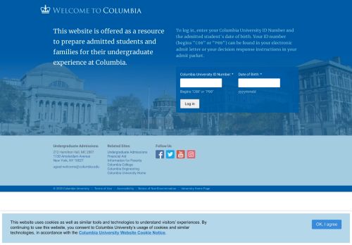 
                            5. Log In | Welcome Admitted Students - Columbia ...