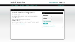 
                            1. Log in - Welcome to mysqueezebox.com!