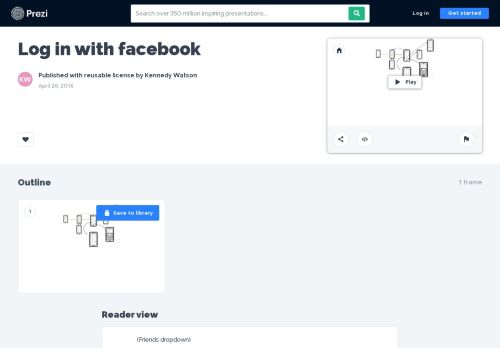 
                            4. Log in with facebook by Kennedy Watson on Prezi