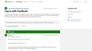 
                            10. Log in with Facebook - Microsoft Community