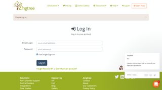 
                            9. Log In - Zingtree