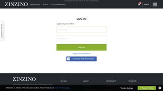 
                            2. LOG IN - - Zinzino