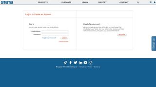 
                            5. Log In/Create Account - Stata