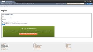 
                            1. Log ind | BiQ Erhvervsinformation