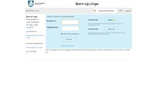 
                            3. Log ind - BørneIntra