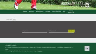 
                            7. Log ind - Dansk Golf Union