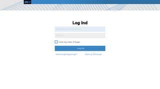 
                            11. Log ind - DGI Login