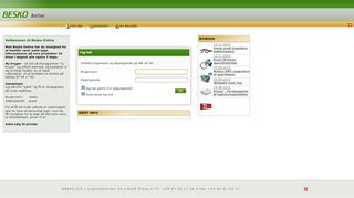 
                            4. Log ind (DK) - beskoonline.dk