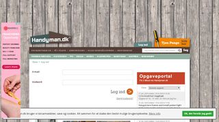 
                            1. Log ind - Handyman.dk