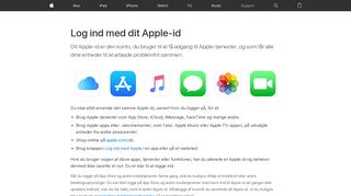 
                            11. Log ind med dit Apple-id - Apple-support