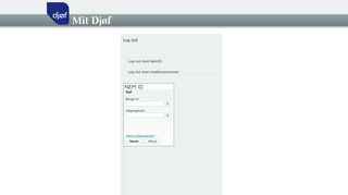 
                            5. Log ind - Mit Djøf
