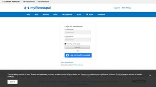 
                            1. Log ind - MyFitnessPal