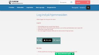 
                            5. Log ind på hjemmesiden | Furesø Bibliotek og Borgerservice